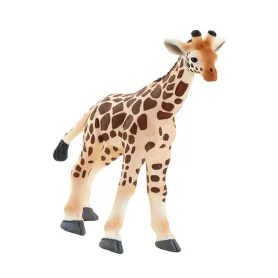 Obrázek produktu pro Hračka – mládě žirafy Junior, 7,5 x 9 cm, hnědá
