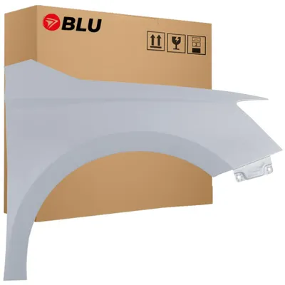 Obrázek produktu pro BLU Blatník náhrada pro Škoda Fabia III 3 NJ3 LA7W Pravý Stříbrný ReflexSilber | 2014-2022 | Přední | Lakovaný | Připravený k montáži