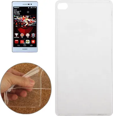 Produktbild von Huawei P8 Transparent Case Hülle Silikon
