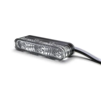 Obrázok produktu pre HIGHSIDER pro Star-MX1 Pro modul LED indikátor/pozičné svetlo čierne/tónované 2v1, schválené E (pár)