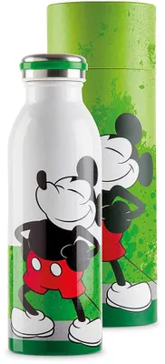 Thermosflasche 500 ml, Aluminiumstahl, grün, Schraubdeckel