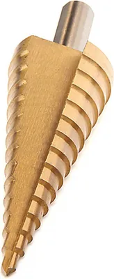 Obrázok produktu pre Stupňovitý vrták HSS TiN 6 – 39 mm