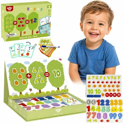 Zdjęcie produktu dla Tooky Drewniana, magnetyczna gra logiczna Montessori dla dzieci