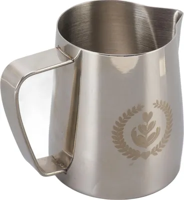 Zdjęcie produktu dla Dzbanek do spieniania mleka ze stali nierdzewnej 304 Kubek do spieniania mleka do kawy 600ml Spiczaste usta Srebrny