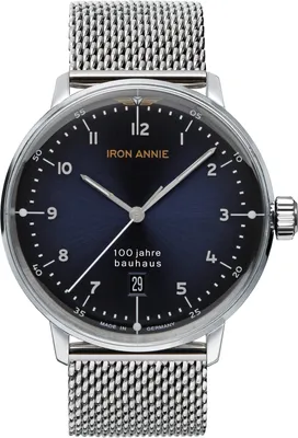 Produktbild von IRON ANNIE 5046M-3 Uhr Herren Edelstahl Milanaise silber