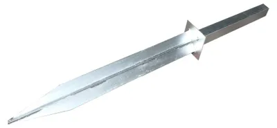 Produktbild von PROFI Silber 40 x 40 mm Einschlaghülse für Zaunpfosten, Feuerverzinktes Eisen, Für Pfosten 85 x 85 mm, Ideal für Flechtzaun und Sichtschutz, Schnelle Montage, Langlebig
