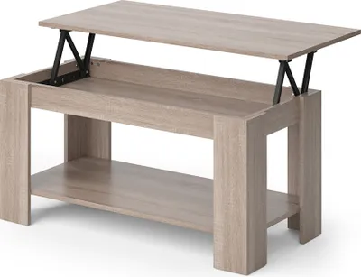 Produktbild von Konferenčný stolík Vicco Lorenz, 100 x 50 cm s funkciou zdvihu, Sonoma