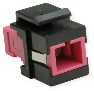 Keystone Glasfaseradapter SC/SC Simplex, Multimode, OM4