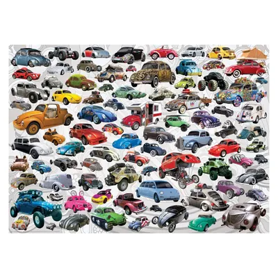 Produktbild von Eurographics What's your Bug? 1000pcs, 1000 Stück(e), Fahrzeuge