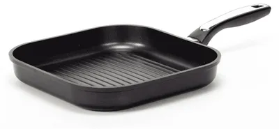 Obrázek produktu pro Steaková pánev Krüger ze série litého hliníku Delta, čtvercová 28x28cm