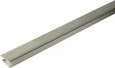 Produktbild von Kunststoff Abschlussprofil rauchgrau klippbar 260 cm