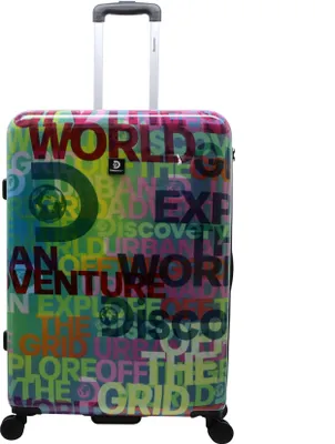 Produktbild von Discovery Kofferset EXPLORE THE WORLD mit vollständig gefüttertem Innenraum multicoloured One Size