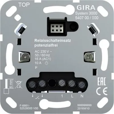 Image de Gira Relais de commutation libre de potentiel 540700 (540700)