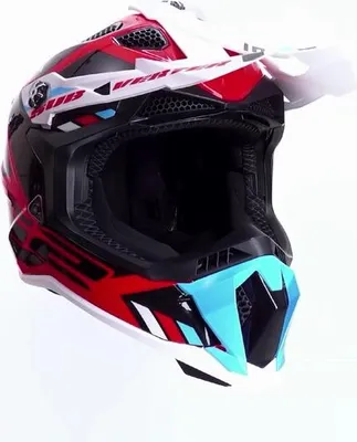 Produktbild von LS2 Crosshelm MX700 Subverter Evo II Stomp Weiß Blau Rot XL