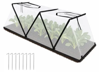 Obrázek produktu pro Ochranný kryt na zahradní truhlík – ochrana rostlin – 120 x 38 x 33 cm