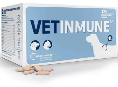 Nahrungsergänzungsmittel mit Vitamin C für Hunde und Katzen, 120 Tabletten