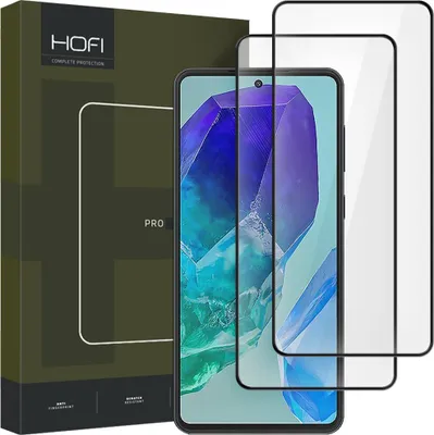 Produktbild von Gehärtetes Glas Hofi Glass Pro+ 2Er-Pack Galaxy M55 5G Schwarz