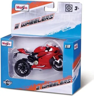 Produktbild von Maisto 1:18 Fm 2-Wheelers (W/O Stand)