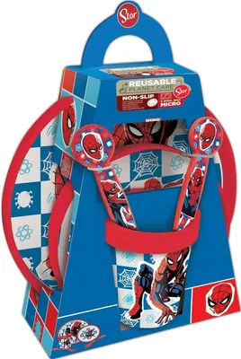 Obrázek produktu pro Dětská sada nádobí Spider-Man CZ11308 Plast (5 kusů)