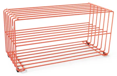 Produktbild von MyWIRE Schuhregal "Rodl2" - sunset coral