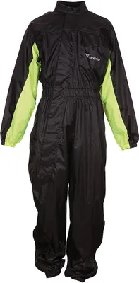 Produktbild von Modeka Black Rain Regenkombi 1 Teiler, schwarz/gelb, 2XL