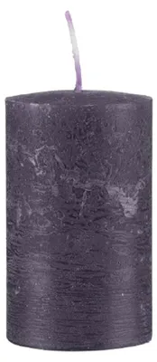 Produktbild von durchgefärbte Rustic Kerzen Lila 250 x Ø 70 mm, 1 Stück
