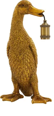 Produktbild von Light & Living - Tischleuchte Duck - Bronze - 23.5x23x48.5cm Tischlampe - Nachttischlampe, Wohnzimmer, Schlafzimmer