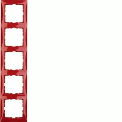Immagine prodotto di Berker 10158962 Cornice rossa, lucida Berker S.1
