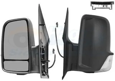 Produktbild von VAN WEZEL 3077821 Außenspiegel Seitenspiegel Links passend für MERCEDES-BENZ SPRINTER 3,5-t Kasten (906) Unbeheizt