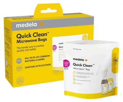 Immagine prodotto di Borsa per microonde Medela QuickClean