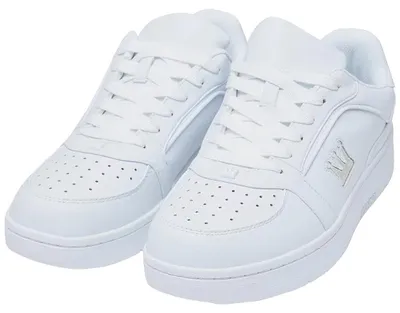 Produktbild von Retro Low Sneaker in Weiß mit veganem Obermaterial Größe: EUR 45