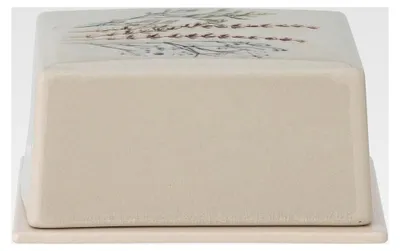 Produktbild von Butterdose Bea, Natur, Steingut; L15xH7,5xW12,5 cm