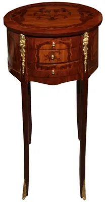 Produktbild von Casa Padrino Barock Konsolentisch Telefontisch Mahagoni Braun