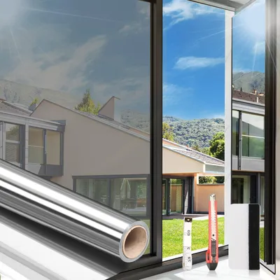 Obrázek produktu pro Solidchoice – Sada termoizolačních fólií na okna, rozměry 60 cm x 254 cm