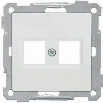 Produktbild von Mutlusan Candela Modul RJ45 Datenbuchse 2fach Weiss
