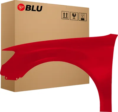 Image de BLU Aile Compatible avec Audi A3 8V III-generation hatchback sportback LZ3M Gauche Rot MisanoRot | 2012-2020 | Avant | Peint| Prêt à Monter | Acier