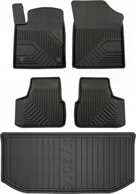 Produktbild von SET 77 Fußmatten und Matte Skoda Citigo Schrägheck 2011-2019 d