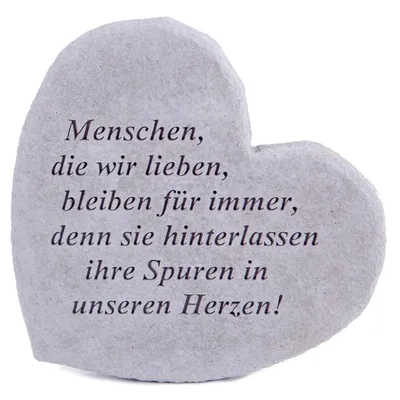 Produktbild von Grabstein Menschen die wir lieben; Grabschmuck
