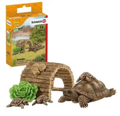 Produktbild von Schleich Wild Life Haus für Landschildkröte 42506
