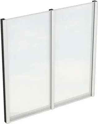 Produktbild von Seitenwand Polycarbonatplatten SKAN HOLZ 193 x 200 cm anthrazit