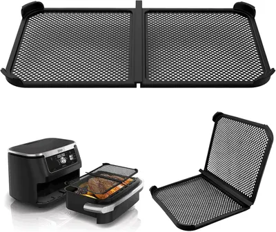Productafbeelding van Spatscherm, compatibel met de Ninja Foodi Flexdrawer 10,4 liter heteluchtfriteuse AF500EU, siliconen spatscherm voor de Ninja Foodi AF500