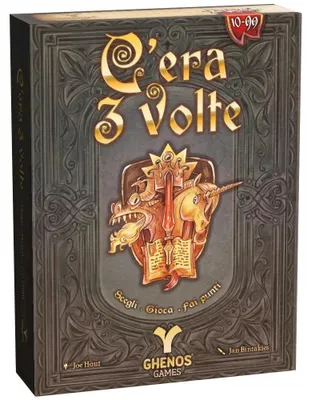 Imagen del producto de C'era 3 volte (Edición italiana) – Juego de mesa – Ghenos Games – 2-6 jugadores – 10+