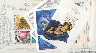 Produktbild von Briefmarken Deutschland 10 verschiedene Blöcke postfrisch