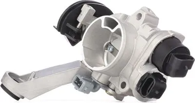 Produktbild von RIDEX 158T0040 Drosselklappe für RENAULT Clio III Schrägheck (BR0/1, CR0/1) CLIO II (BB0/1/2, CB0/1/2) TWINGO I (C06) KANGOO (KC0/1) KANGOO Express