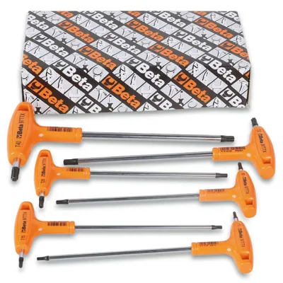 Produktbild von Beta Tools 6-tlg. Stiftschlüsselsatz mit Griffen 97TTX / S6