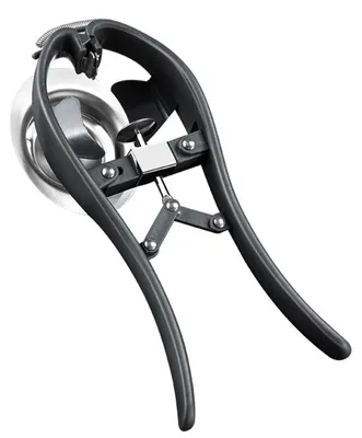 Produktbild von 2-in-1 Eierköpfer aus Edelstahl, Eierschalenöffner mit Eigelbtrenner und Eierhalter