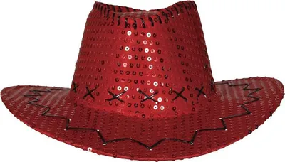 Obrázek produktu pro Fiestas Guirca - Kovbojský klobouk pro muže/dámy uni FG905 (jedna velikost) (červená)