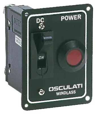 Produktbild von Steuerpanel mit Sicherheitsschalter 50 A - Osculati 02.340.01
