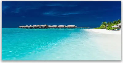 Produktbild von Tulup Leinwand-Bilder 140x70 Wandbild Canvas Kunstdruck Meer Strand Landschaft