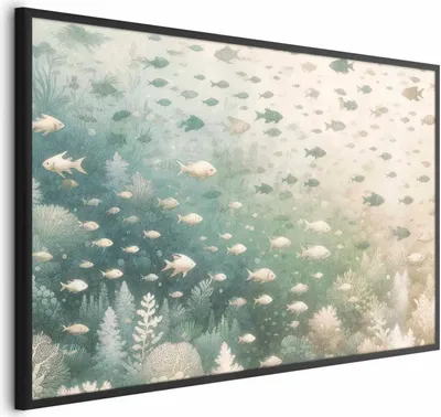 Produktbild von Posterpapier Poster - Marine World 30x21 cm Tiere g-H-10114-ao-a